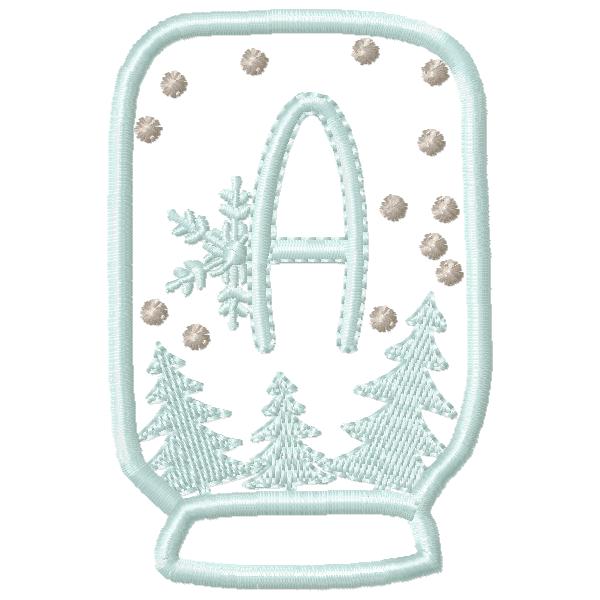 SnowGlobe Alphabet-3