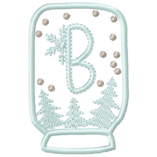 SnowGlobe Alphabet-4