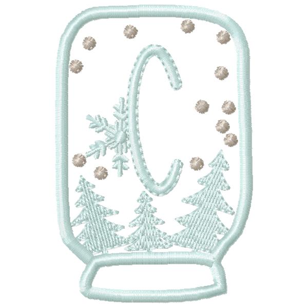 SnowGlobe Alphabet-5