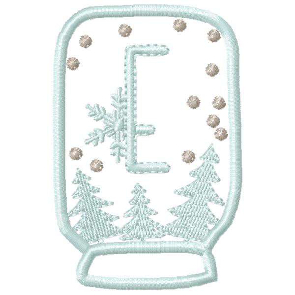 SnowGlobe Alphabet-7