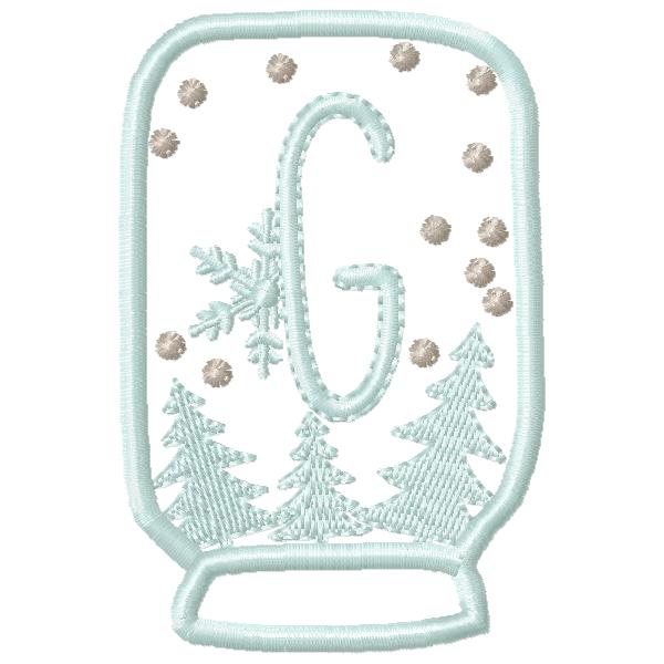 SnowGlobe Alphabet-9