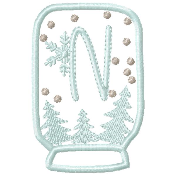 SnowGlobe Alphabet-16