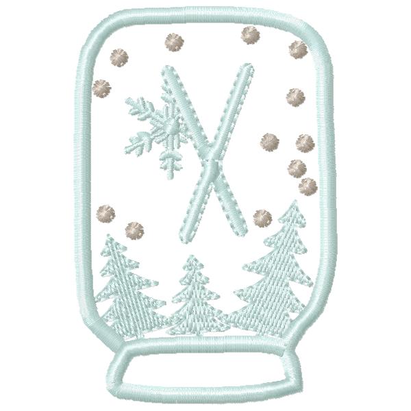 SnowGlobe Alphabet-26