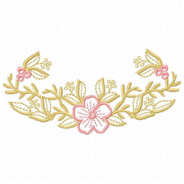 FloralBreezeWreath, FromTheNeedleOfAnne