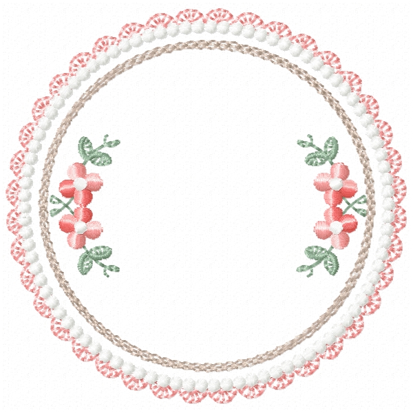 FloralTreasureRound, FromTheNeedleOfAnne