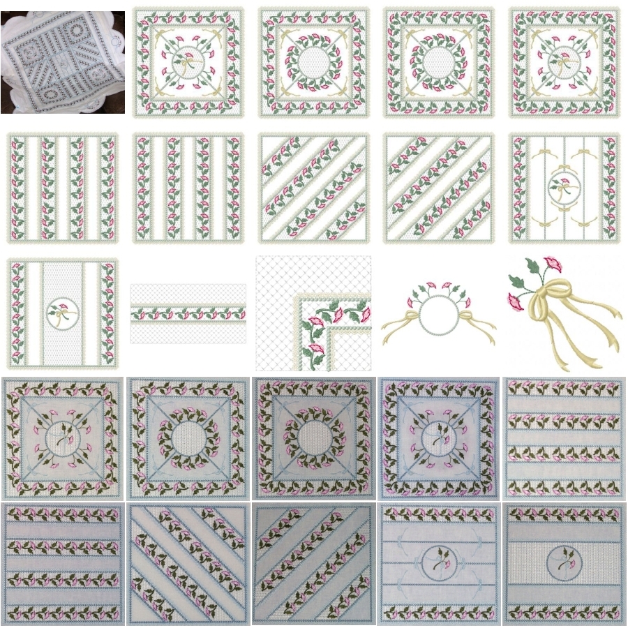 Ribbons and Roses Quilt OregonPatchWorks