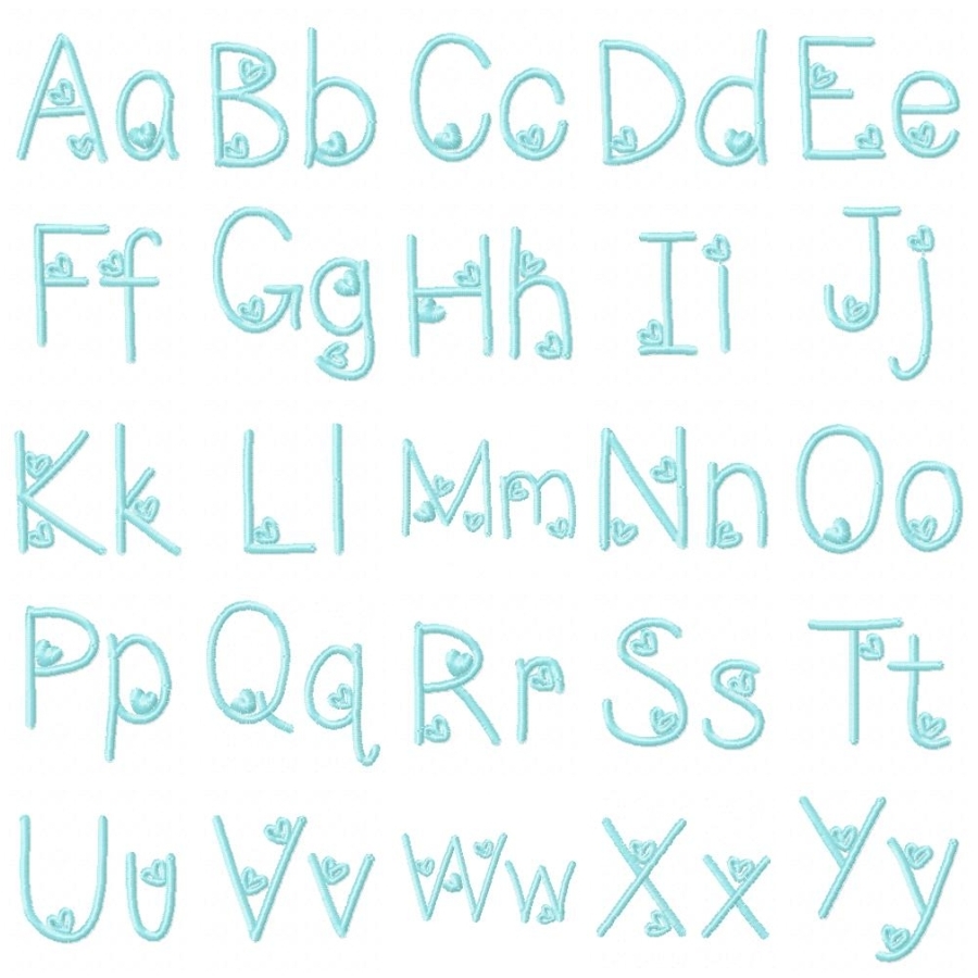 AlphabetLittleHeart 