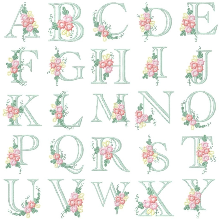 MiniBlossomsAlphabet 