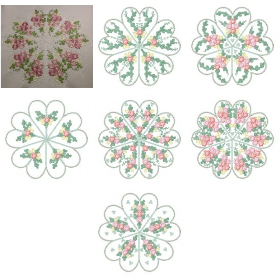 MiniBlossoms SweetHeartsDoilies 