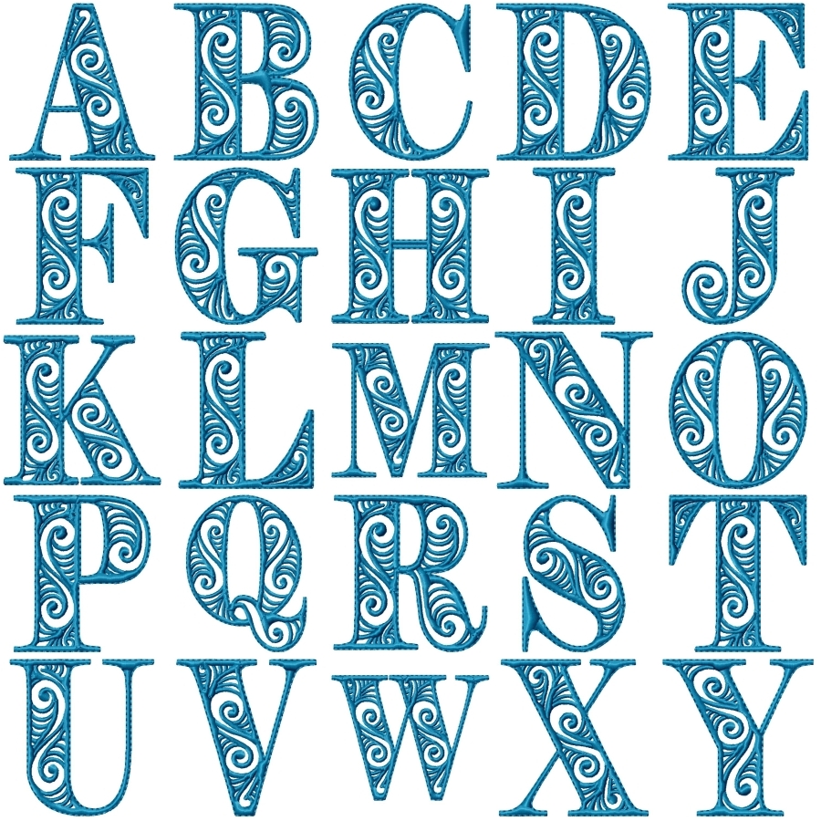 ModernFlairAlphabet