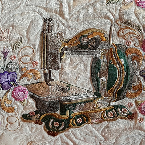 Antique Sewing Machine 1-3