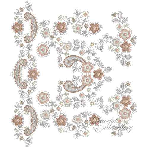 Rose Gold Bridal Lace Value Collection-172