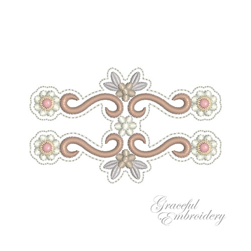 INTRO PRICED: Rose Gold Bridal Lace 1-9