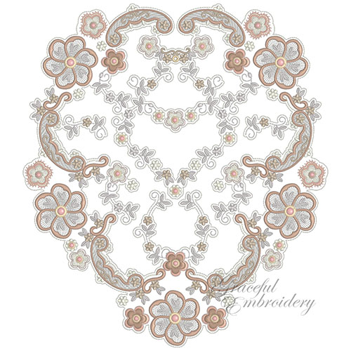 INTRO PRICED: Rose Gold Bridal Lace 5-6