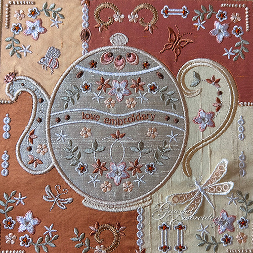 INTRO OFFER: Romantic Crazy Quilt 16-3