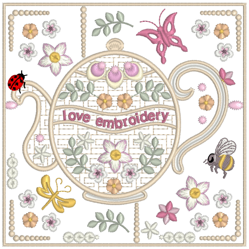 INTRO OFFER: Romantic Crazy Quilt 16-8
