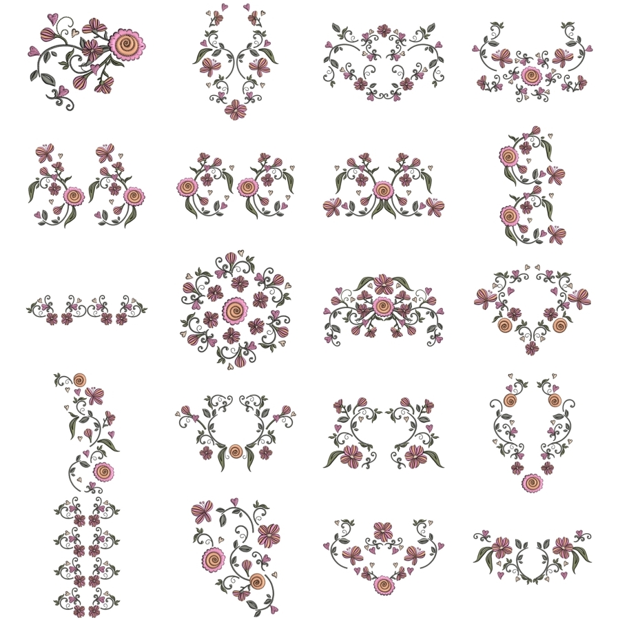 Folk Roses 2
