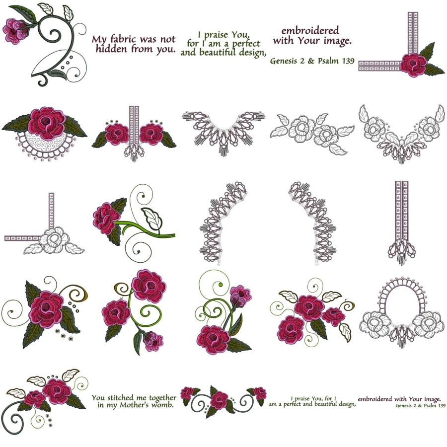 Embroiderers Prayer Value Collection