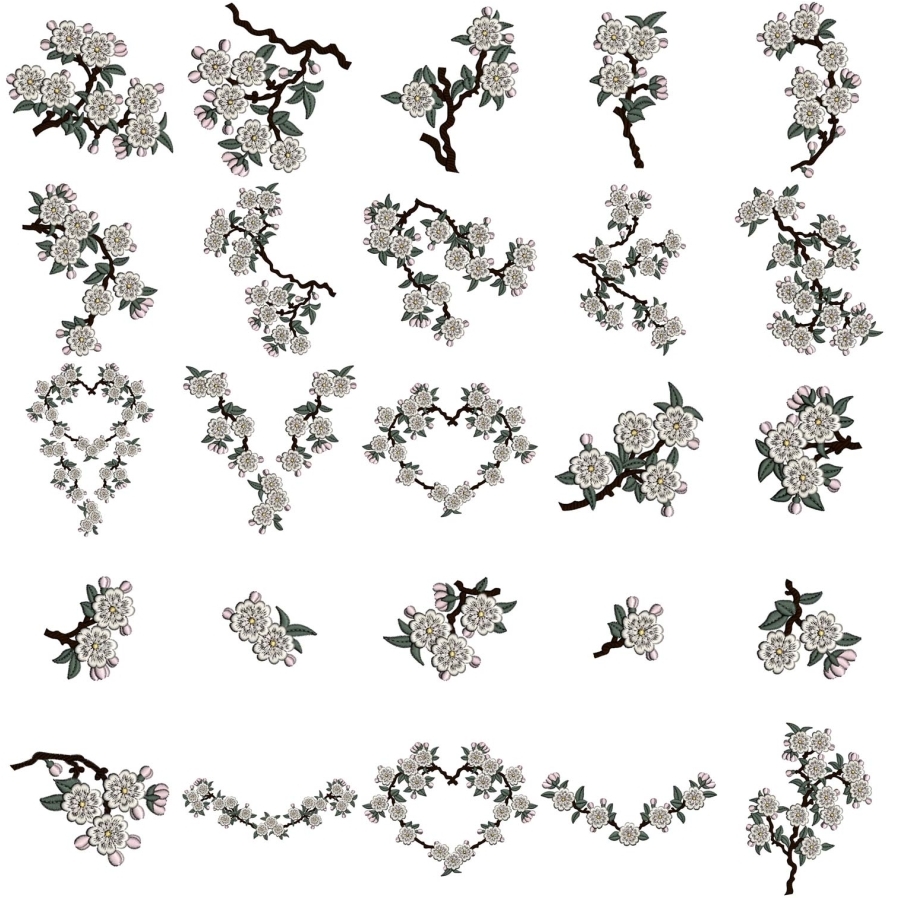 Japanese Blossoms Value Collection