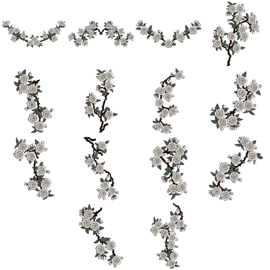 Japanese Blossoms Value Collection