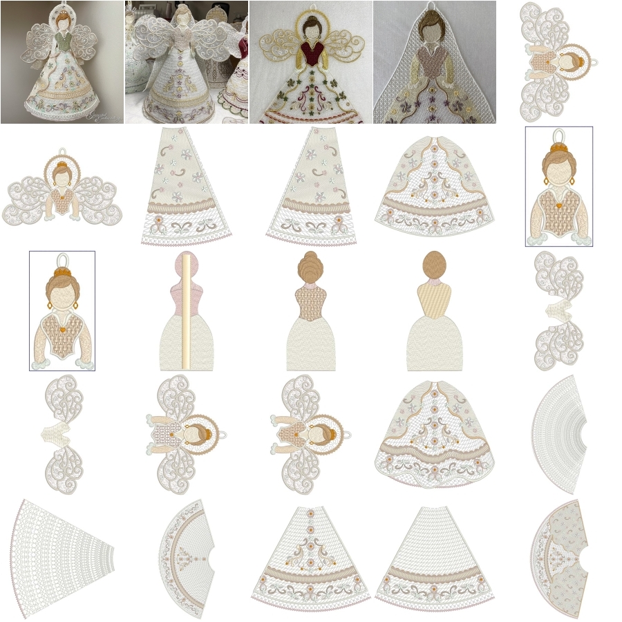 Embroidery Angel