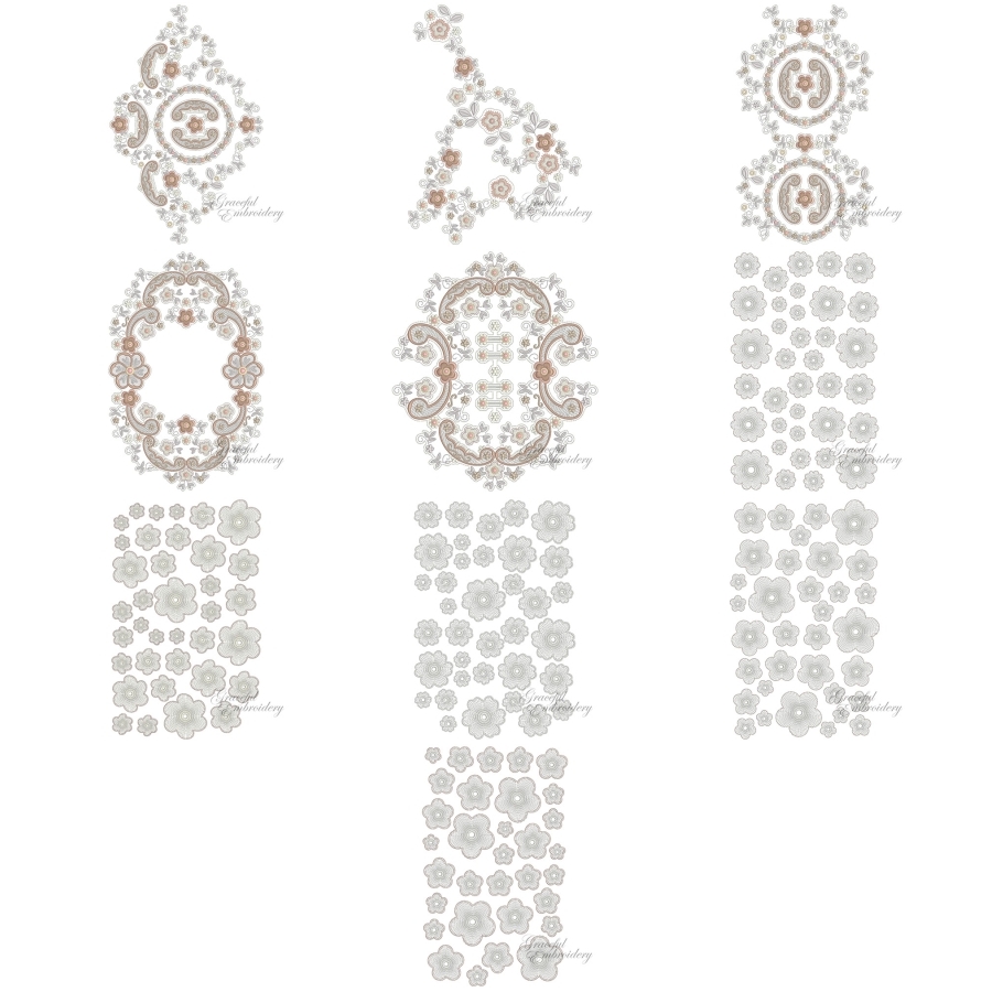 Rose Gold Bridal Lace 4