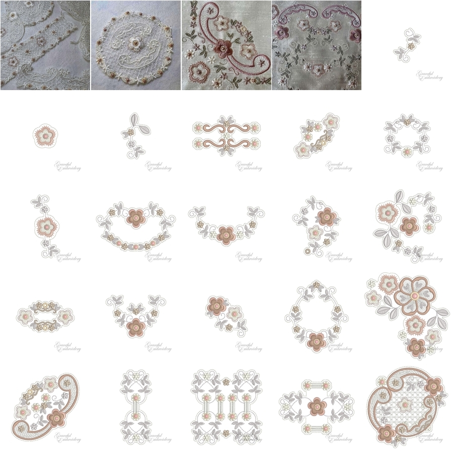 Rose Gold Bridal Lace Value Collection