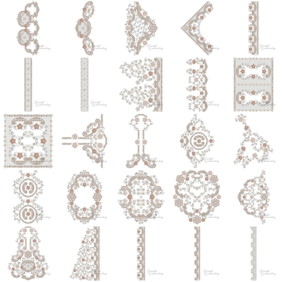 Rose Gold Bridal Lace Value Collection