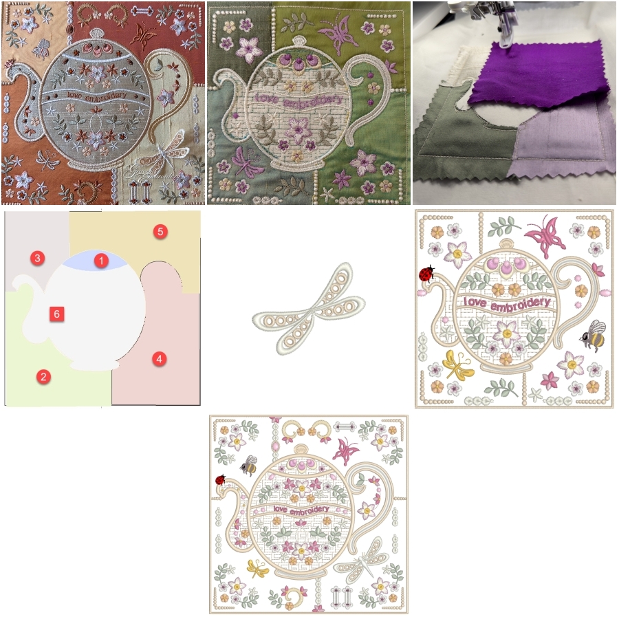 INTRO OFFER: Romantic Crazy Quilt 16