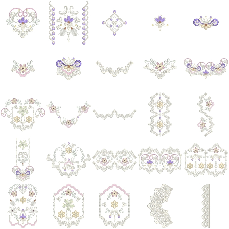 The Mansfield Lace Mega Collection