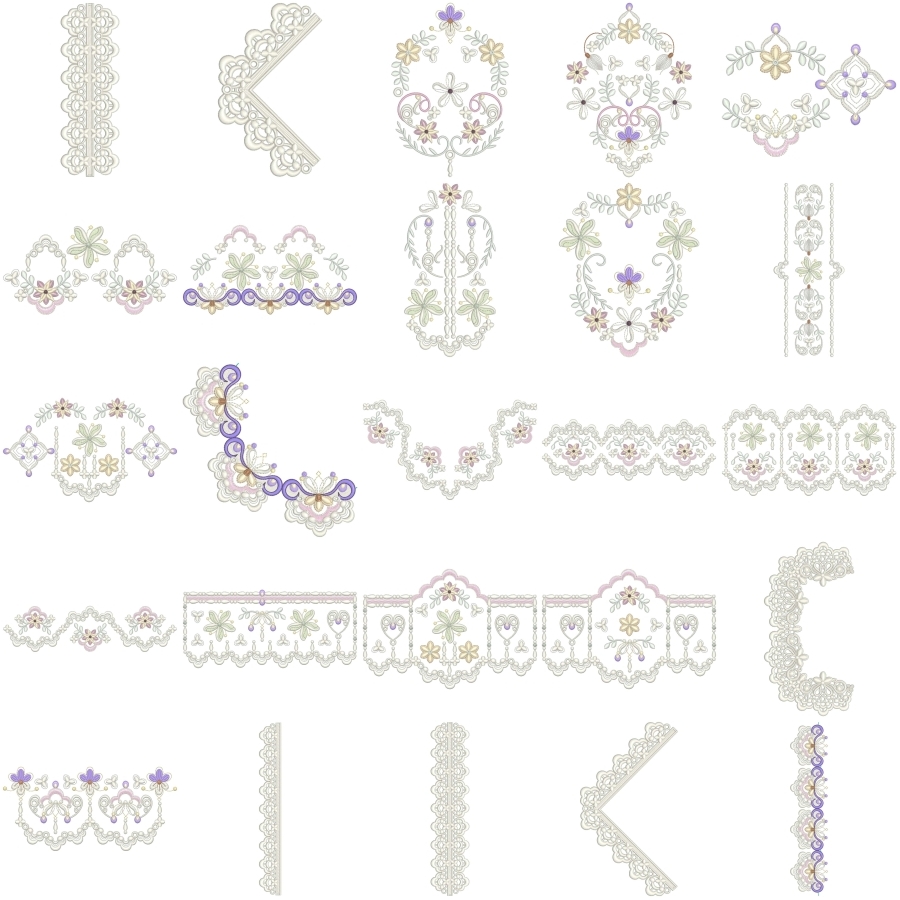 The Mansfield Lace Mega Collection