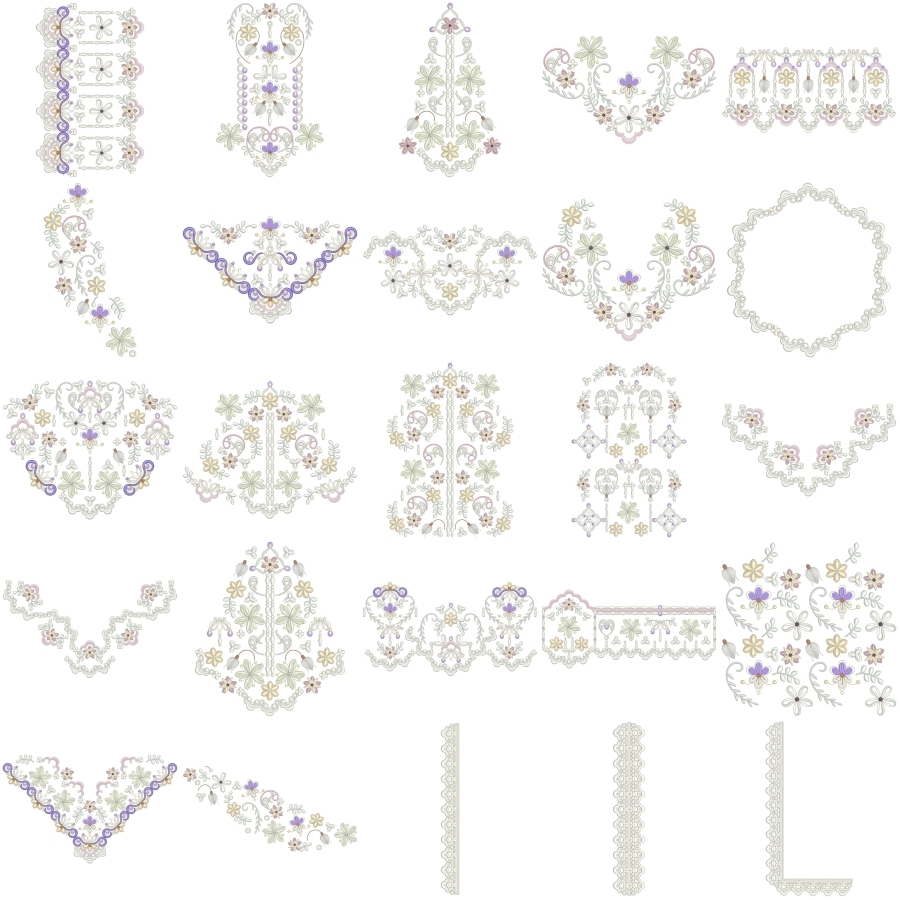 The Mansfield Lace Mega Collection