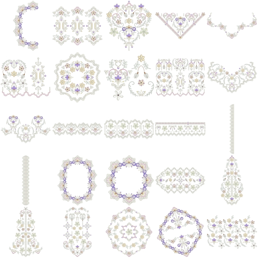 The Mansfield Lace Mega Collection