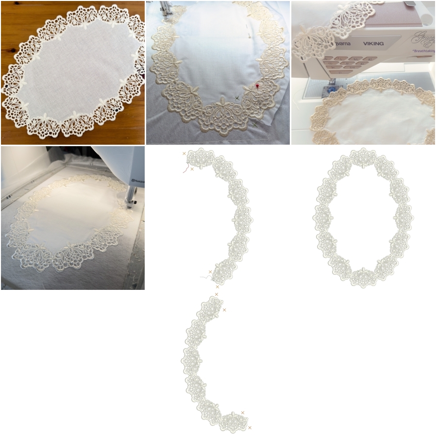 INTRO PRICED: Mansfield FLS Oval doily