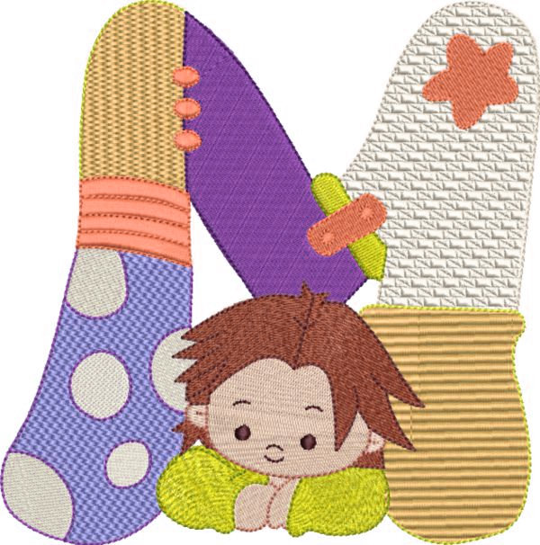 Cuddly Kiddies Alphabet -17