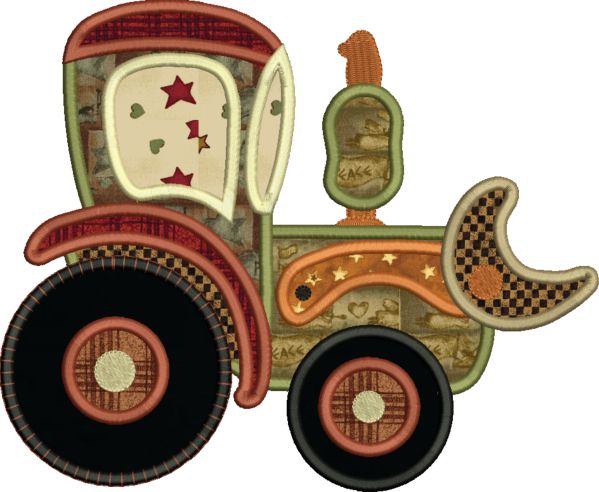 Busy Boys Car Junction  Applique-11