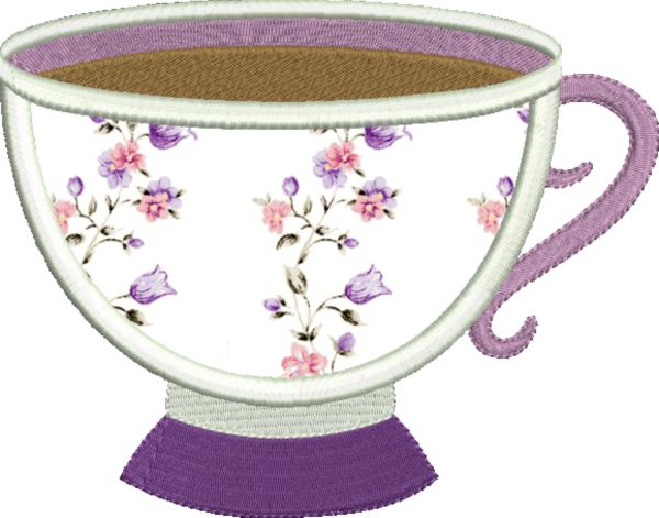 Coffee & Tea Applique-7