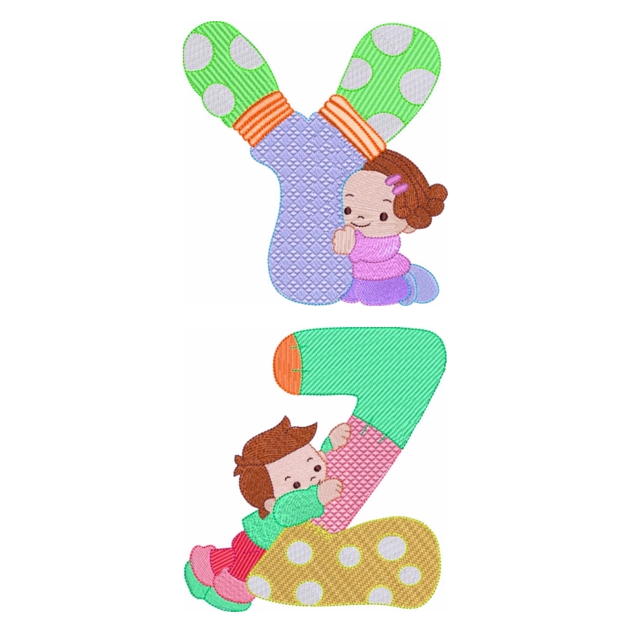 Cuddly Kiddies Alphabet 