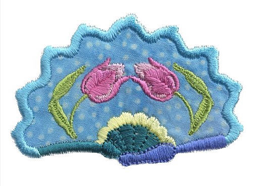 Luxury Fans Applique