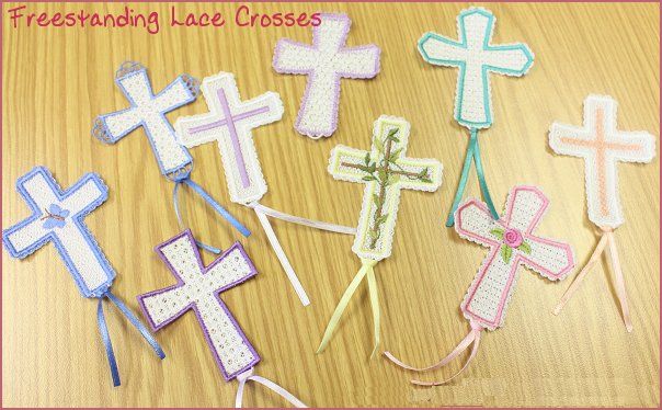 Freestanding Lace Crosses -4