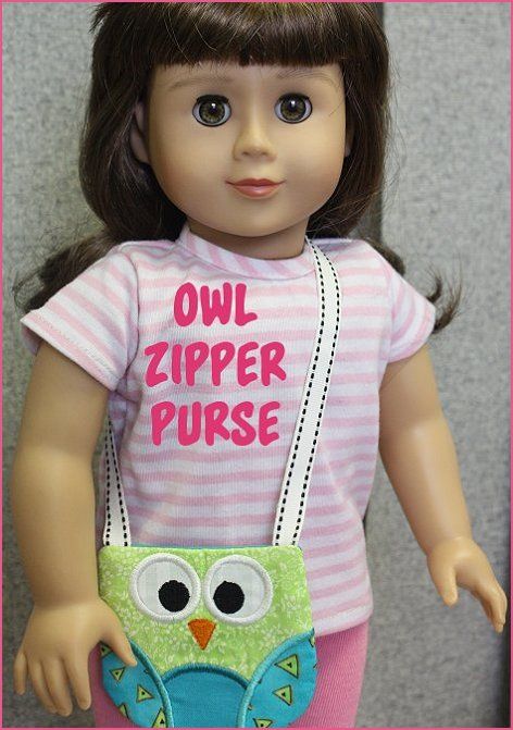 Owl Zipper Purse -5
