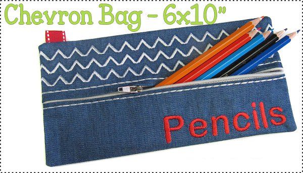 Simple Zipper Pen Bag -6