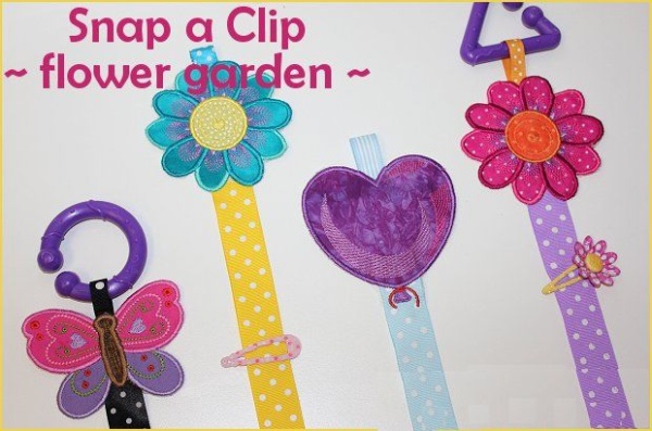 Snap a Clip - Flower Garden -3