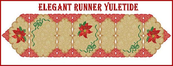 Elegant Runner - Yuletide by Santi -3