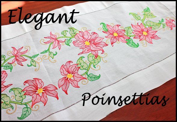 Elegant Poinsettias -3