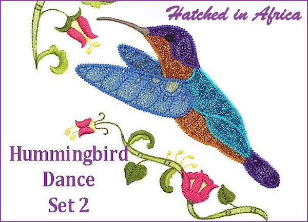 Hummingbird Dance Set 2 -3
