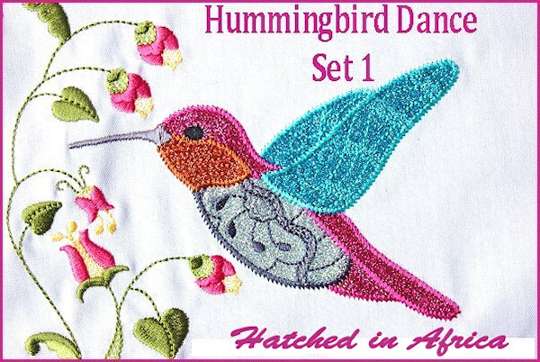 Hummingbird Dance Set 1 -3