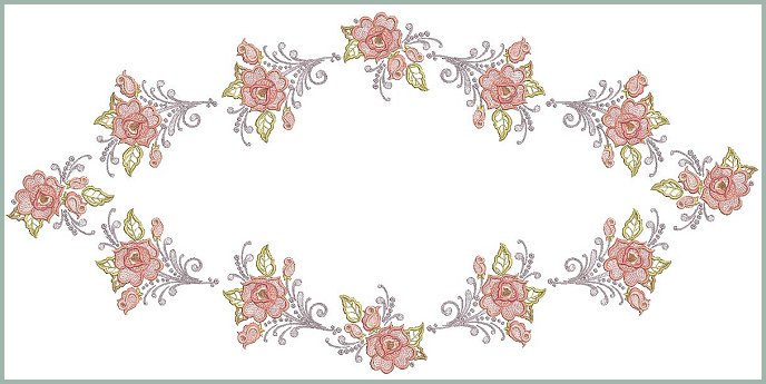 Rococo Inspirations Set 3 Vintage Roses-5