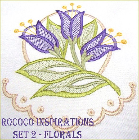 Rococo Inspirations Set 2 Florals-3