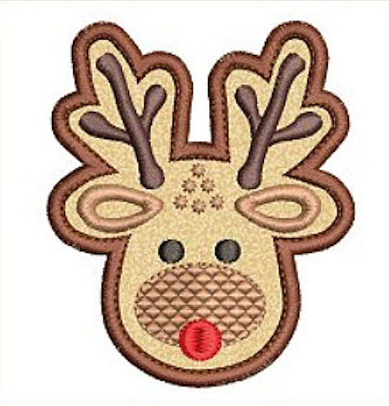 HoHo Christmas Cookie Applique-6